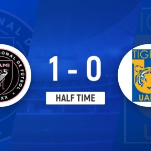 开云在线开户-半场-迈阿密国际1-0老虎大学 梅西缺席阿尔巴造点苏牙点射破门