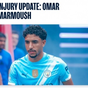 开云体育app-国家队比赛受伤！曼城官方：马尔穆什膝盖受伤，将缺席曼市德比